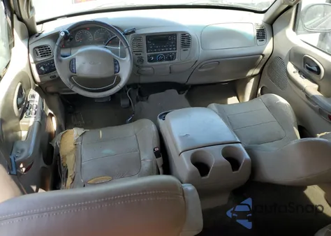 2001 Ford F150 Supercrew from USA, damaged, VIN 1FTRW08L71KB65974